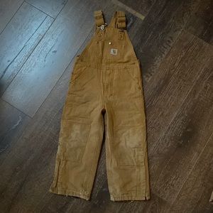 Kids Carhartt Lined Bibs
